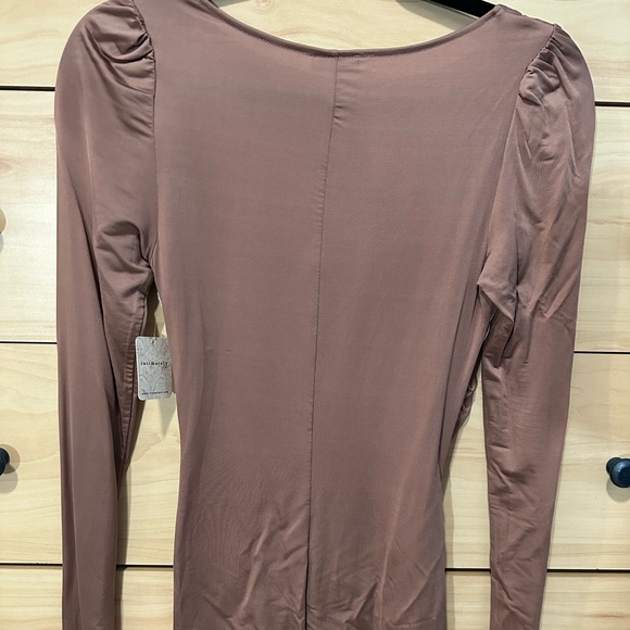 NWT Free People Women's Wind Down Layering Top, Strawberry Roan, S - Picture 4 of 5